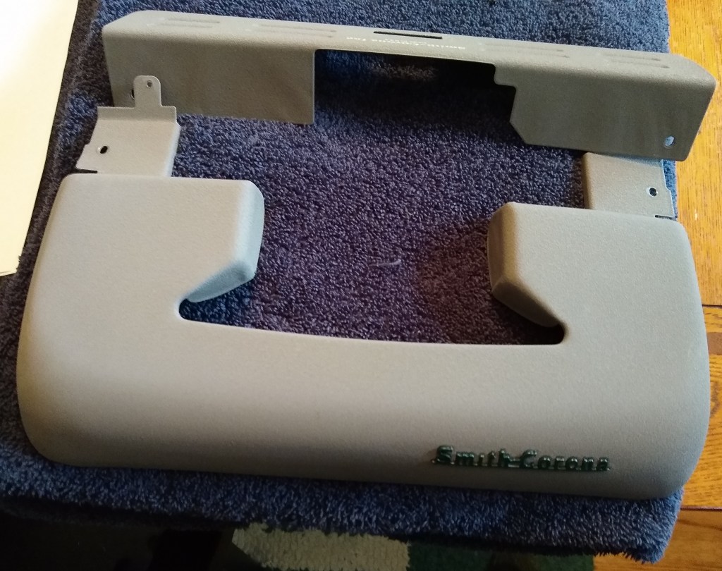 Ribbon cover and back panel