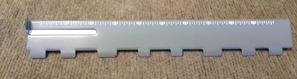 Paper guide, after painting